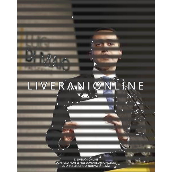 Campagna elettorale del Movimento 5 Stelle a Bellaria15/02/2018 nella foto: il candidato Premier Luigi Di Maio ©Claudio Zamagni/Agenzia Aldo Liverani s.a.s.