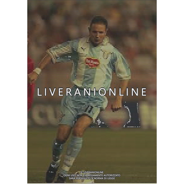 27-08-1999 MONTECARLO- FINALE SUPERCOPPA EUROPEA MANCHESTER UNITED LAZIO 0-1 NELLA FOTO SINISA MIHAJLOVIC AG ALDO LIVERANI SAS