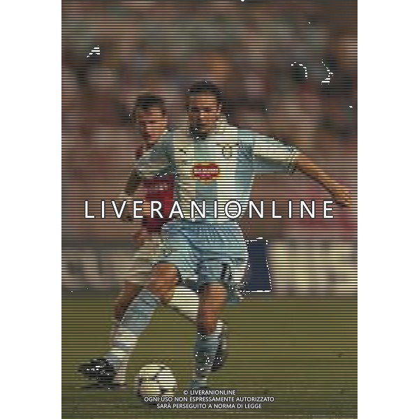 27-08-1999 MONTECARLO- FINALE SUPERCOPPA EUROPEA MANCHESTER UNITED LAZIO 0-1 NELLA FOTO SINISA MIHAJLOVIC AG ALDO LIVERANI SAS