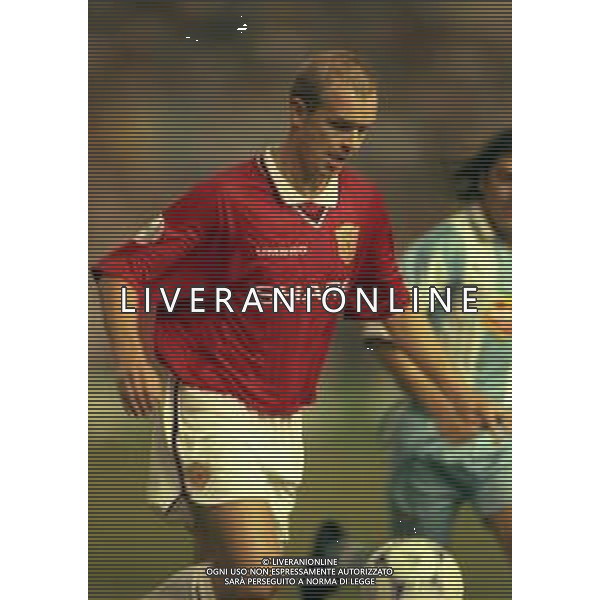 27-08-1999 MONTECARLO- FINALE SUPERCOPPA EUROPEA MANCHESTER UNITED LAZIO 0-1 NELLA FOTO BERG HENNING AG ALDO LIVERANI SAS