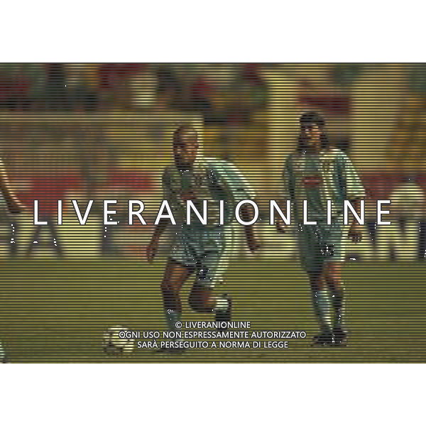 27-08-1999 MONTECARLO- FINALE SUPERCOPPA EUROPEA MANCHESTER UNITED LAZIO 0-1 NELLA FOTO JUAN SEBASTIAN VERON AG ALDO LIVERANI SAS