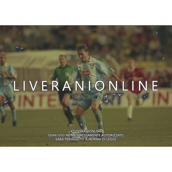 27-08-1999 MONTECARLO- FINALE SUPERCOPPA EUROPEA MANCHESTER UNITED LAZIO 0-1 NELLA FOTO PAVEL NEDVED AG ALDO LIVERANI SAS