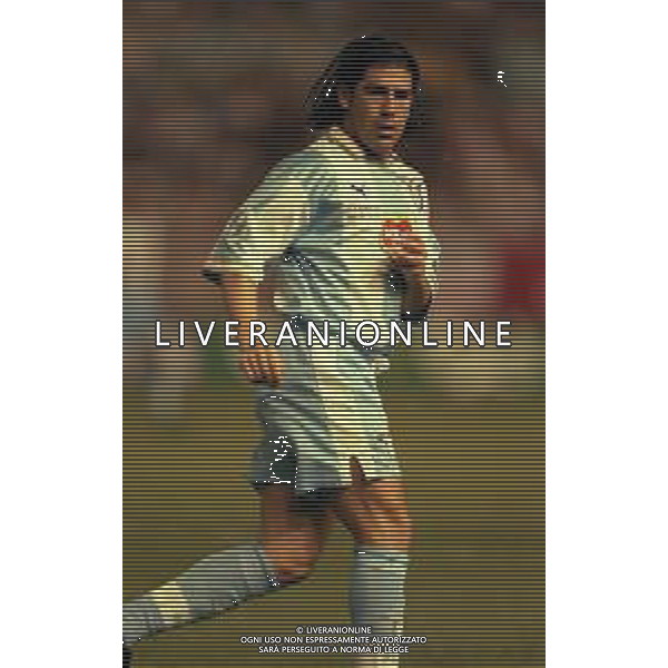 27-08-1999 MONTECARLO- FINALE SUPERCOPPA EUROPEA MANCHESTER UNITED LAZIO 0-1 NELLA FOTO MARCELO SALAS AG ALDO LIVERANI SAS