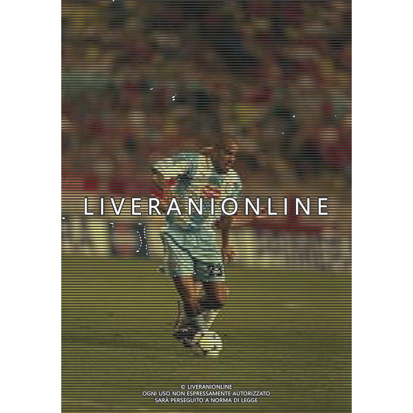 27-08-1999 MONTECARLO- FINALE SUPERCOPPA EUROPEA MANCHESTER UNITED LAZIO 0-1 NELLA FOTO JUAN SEBASTIAN VERON AG ALDO LIVERANI SAS