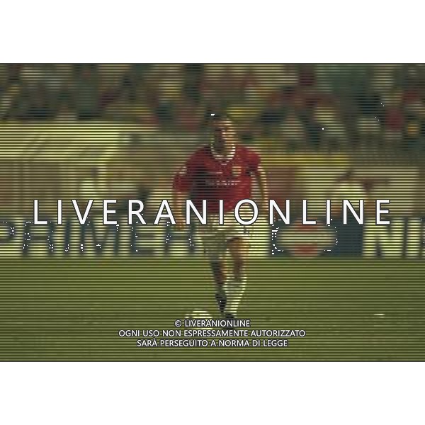 27-08-1999 MONTECARLO- FINALE SUPERCOPPA EUROPEA MANCHESTER UNITED LAZIO 0-1 NELLA FOTO KEANE ROY AG ALDO LIVERANI SAS