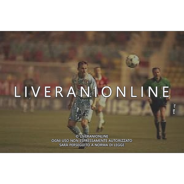 27-08-1999 MONTECARLO- FINALE SUPERCOPPA EUROPEA MANCHESTER UNITED LAZIO 0-1 NELLA FOTO PAVEL NEDVED AG ALDO LIVERANI SAS