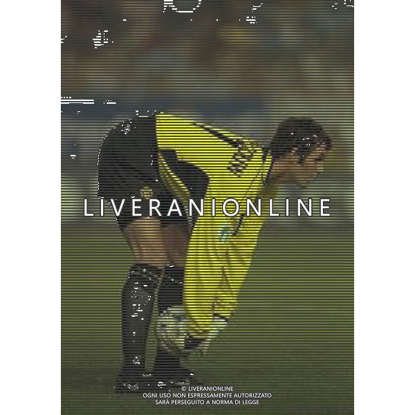 27-08-1999 MONTECARLO- FINALE SUPERCOPPA EUROPEA MANCHESTER UNITED LAZIO 0-1 NELLA FOTO VAN DER GOUW RAYMOND AG ALDO LIVERANI SAS