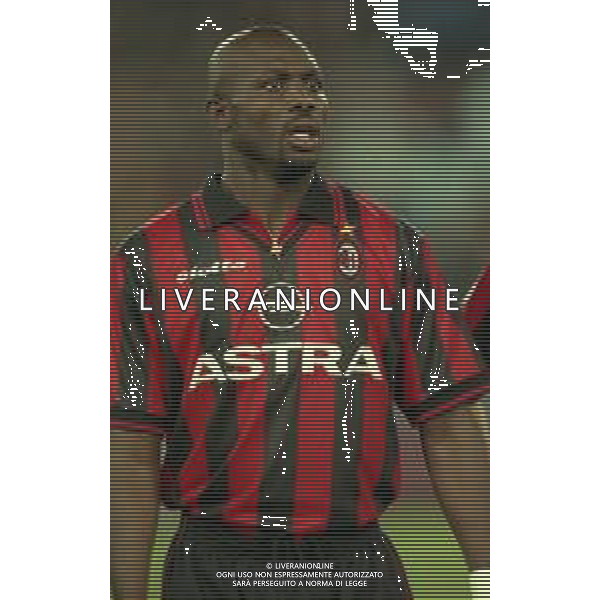 29-04-1998 ROMA -FINALE DI COPPA ITALIA TIM LAZIO MILAN 3-1 NELLA FOTO GEORGE WEAH AG ALDO LIVERANI SAS