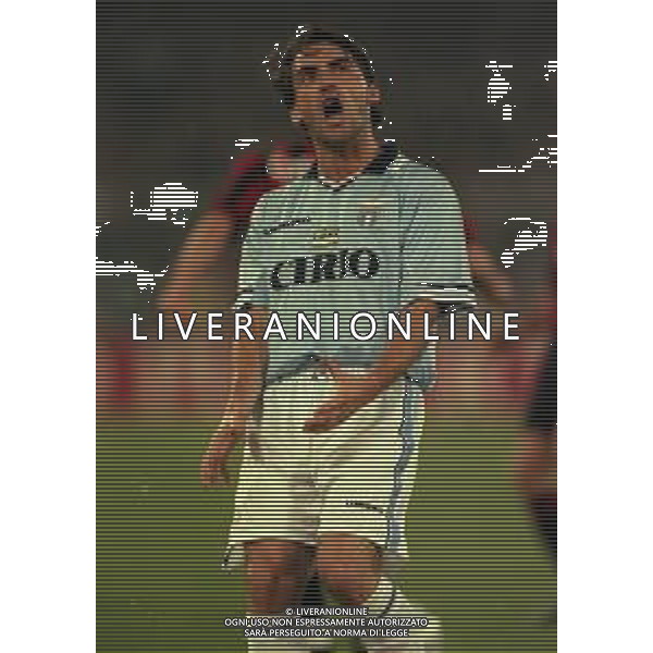 29-04-1998 ROMA -FINALE DI COPPA ITALIA TIM LAZIO MILAN 3-1 NELLA FOTO ROBERTO MANCINI AG ALDO LIVERANI SAS