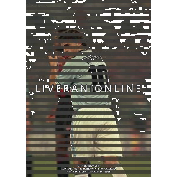 29-04-1998 ROMA -FINALE DI COPPA ITALIA TIM LAZIO MILAN 3-1 NELLA FOTO ROBERTO MANCINI AG ALDO LIVERANI SAS