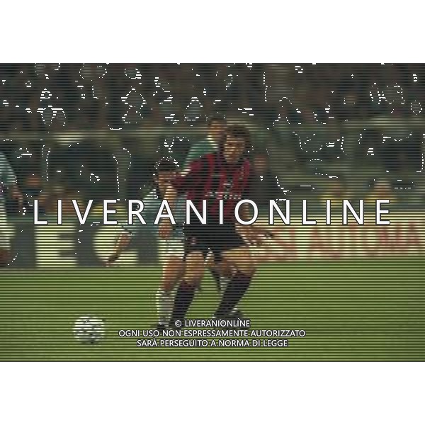 29-04-1998 ROMA -FINALE DI COPPA ITALIA TIM LAZIO MILAN 3-1 NELLA FOTO ROBERTO DONADONI AG ALDO LIVERANI SAS
