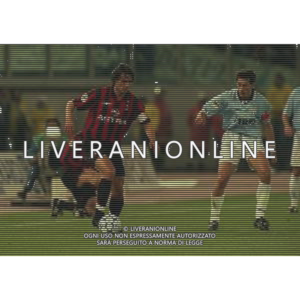 29-04-1998 ROMA -FINALE DI COPPA ITALIA TIM LAZIO MILAN 3-1 NELLA FOTO PAOLO MADINI E DIEGO FUSER AG ALDO LIVERANI SAS