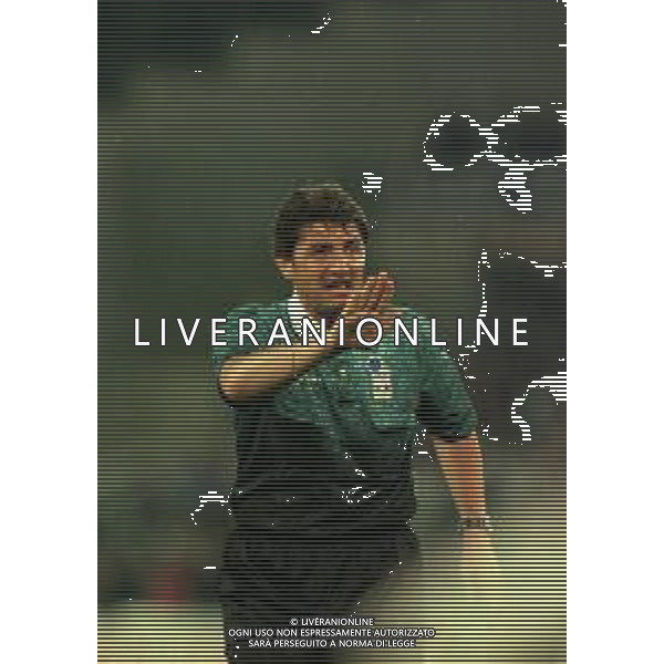 29-04-1998 ROMA -FINALE DI COPPA ITALIA TIM LAZIO MILAN 3-1 NELLA FOTO ARBITRO FIORENZO TREOSSI AG ALDO LIVERANI SAS