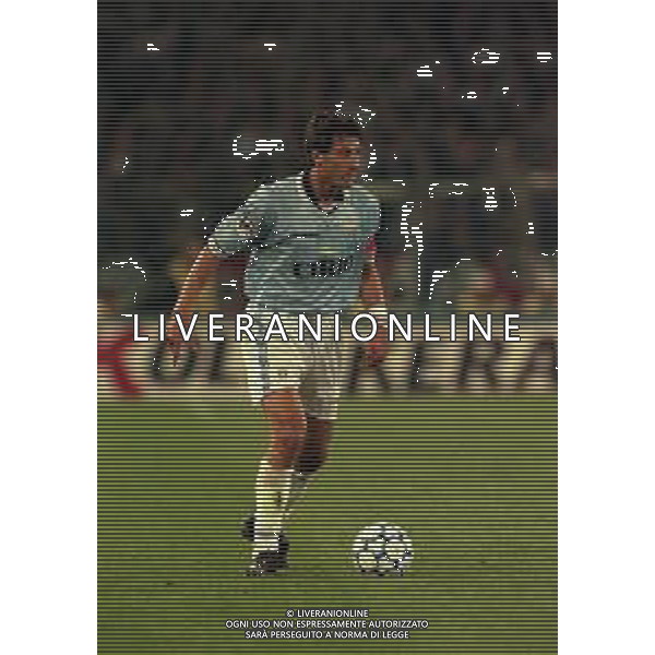 29-04-1998 ROMA -FINALE DI COPPA ITALIA TIM LAZIO MILAN 3-1 NELLA FOTO DIEGO FUSER AG ALDO LIVERANI SAS