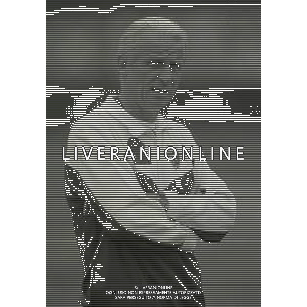 1995 VIPITENO- RITIRO ESTIVO CAGLIARI CALCIO NELLA FOTO GIOVANNI TRAPATTONI ALLENATORE CAGLIARI CALCIO AG ALDO LIVERANI SAS
