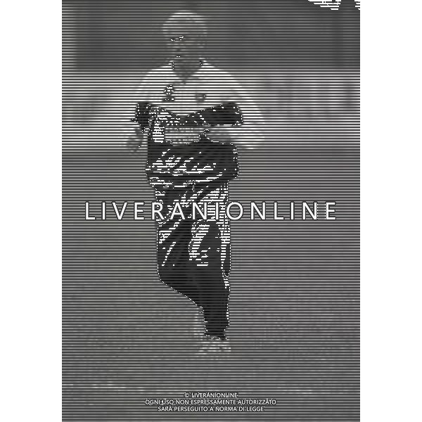 1995 VIPITENO- RITIRO ESTIVO CAGLIARI CALCIO NELLA FOTO GIOVANNI TRAPATTONI ALLENATORE CAGLIARI CALCIO AG ALDO LIVERANI SAS