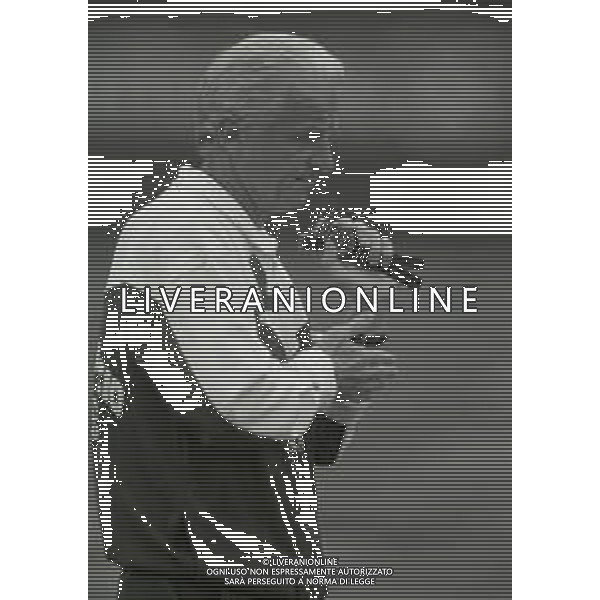 1995 VIPITENO- RITIRO ESTIVO CAGLIARI CALCIO NELLA FOTO GIOVANNI TRAPATTONI ALLENATORE CAGLIARI CALCIO AG ALDO LIVERANI SAS