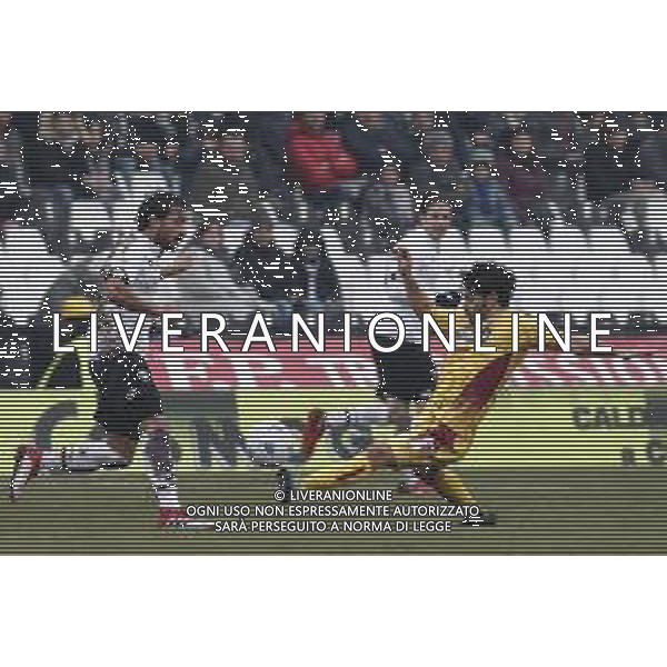 CESENA - CITTADELLA serie B ConTe.it 17/02/2018 nella foto: Settembrini Andrea LARIBI KARIM ©Claudio Zamagni/Agenzia Aldo Liverani Settembrini Andrea LARIBI KARIM during Serie B conTe.it match between Cesena and Cittadella at Stadio Orogel Dino Manuzzi on February 17, 2018 in Cesena, Italy. photo credit by Claudio Zamagni/Aldo Liverani Photo Agency