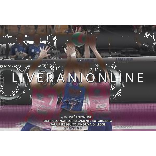 Novara - Monza, seconda semifinale della Coppa Italia 2017/2018 di Serie A1 di volley femminile al PalaDozza di Bologna 17 Febbraio 2018 Nella foto CHIRICHELLA cristina ©OPTIMAFOTO / AGENZIA ALDO LIVERANI SAS