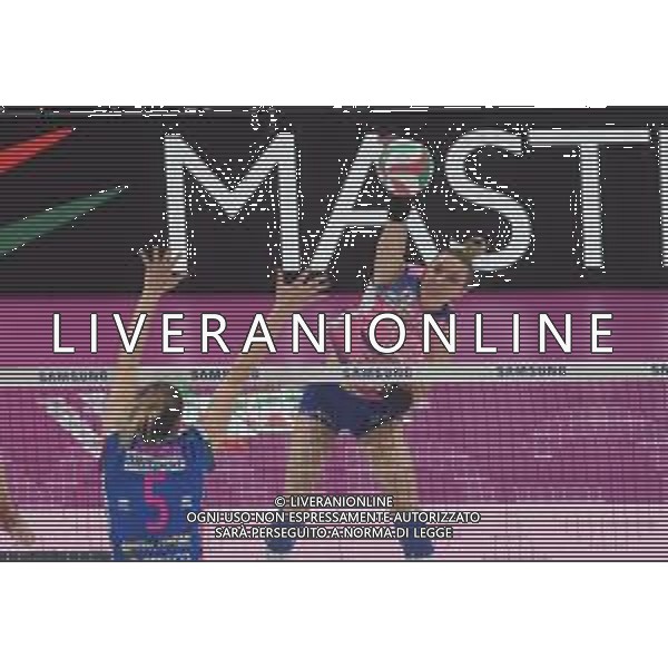 Novara - Monza, seconda semifinale della Coppa Italia 2017/2018 di Serie A1 di volley femminile al PalaDozza di Bologna 17 Febbraio 2018 Nella foto Edina BEGIC ©OPTIMAFOTO / AGENZIA ALDO LIVERANI SAS