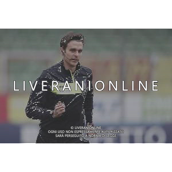 CESENA - CITTADELLA serie B ConTe.it 17/02/2018 nella foto: arbitro riccardo ros ©Claudio Zamagni/Agenzia Aldo Liverani referee riccardo ros during Serie B conTe.it match between Cesena and Cittadella at Stadio Orogel Dino Manuzzi on February 17, 2018 in Cesena, Italy. photo credit by Claudio Zamagni/Aldo Liverani Photo Agency