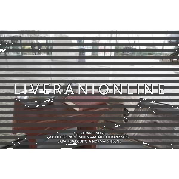 Riproduzione fedele della cella cella di Nelson Mandela al Nelson Mandela Forum, palazzo dello sport della citta\' di Firenze 18 Febbraio 2018 ©Claudio Zamagni/Agenzia Aldo Liverani / AGENZIA ALDO LIVERANI SAS