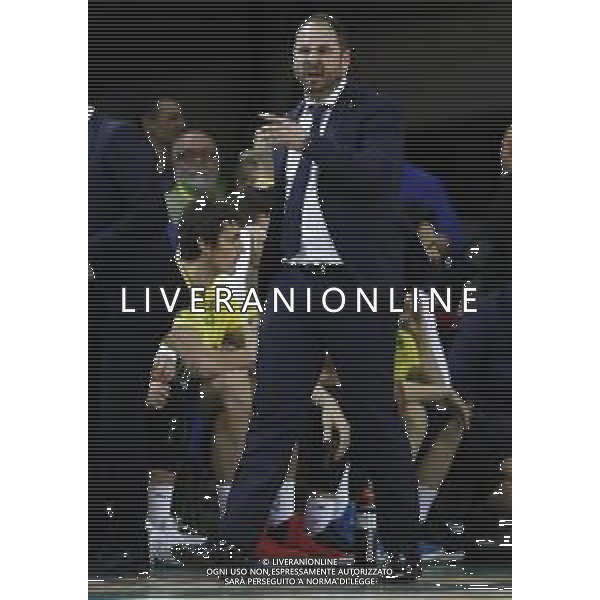 Poste Mobile Final Eight 18/02/2018 Fiat Torino - Germani Basket Brescia nella foto: Diana Andrea Coach ©Claudio Zamagni/Agenzia Aldo Liverani Diana Andrea Coach during Poste Mobile Final Eight Italian Basketball Cup 2018 - Fiat Torino against Germani Basket Brescia at Mandela Forum in Florence, on February 18, 2018 photo credit by Claudio Zamagni/Aldo Liverani Photo Agency