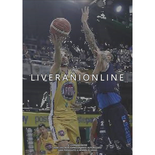 Poste Mobile Final Eight 18/02/2018 Fiat Torino - Germani Basket Brescia nella foto: Poeta Giuseppe ©Claudio Zamagni/Agenzia Aldo Liverani Poeta Giuseppe during Poste Mobile Final Eight Italian Basketball Cup 2018 - Fiat Torino against Germani Basket Brescia at Mandela Forum in Florence, on February 18, 2018 photo credit by Claudio Zamagni/Aldo Liverani Photo Agency