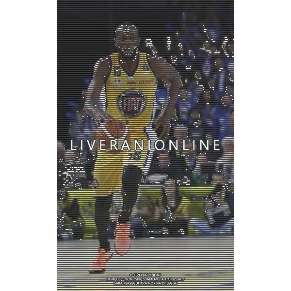 Poste Mobile Final Eight 18/02/2018 Fiat Torino - Germani Basket Brescia nella foto: Nobel Boungou Colo ©Claudio Zamagni/Agenzia Aldo Liverani Nobel Boungou Colo during Poste Mobile Final Eight Italian Basketball Cup 2018 - Fiat Torino against Germani Basket Brescia at Mandela Forum in Florence, on February 18, 2018 photo credit by Claudio Zamagni/Aldo Liverani Photo Agency