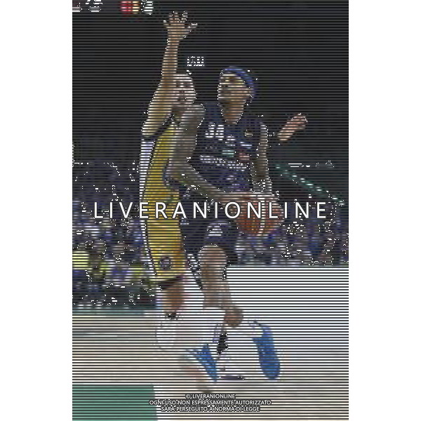 Poste Mobile Final Eight 18/02/2018 Fiat Torino - Germani Basket Brescia nella foto: Moss David ©Claudio Zamagni/Agenzia Aldo Liverani Moss David during Poste Mobile Final Eight Italian Basketball Cup 2018 - Fiat Torino against Germani Basket Brescia at Mandela Forum in Florence, on February 18, 2018 photo credit by Claudio Zamagni/Aldo Liverani Photo Agency