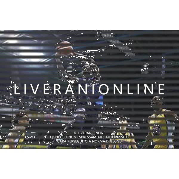 Poste Mobile Final Eight 18/02/2018 Fiat Torino - Germani Basket Brescia nella foto: Hunt Dario ©Claudio Zamagni/Agenzia Aldo Liverani Hunt Dario during Poste Mobile Final Eight Italian Basketball Cup 2018 - Fiat Torino against Germani Basket Brescia at Mandela Forum in Florence, on February 18, 2018 photo credit by Claudio Zamagni/Aldo Liverani Photo Agency