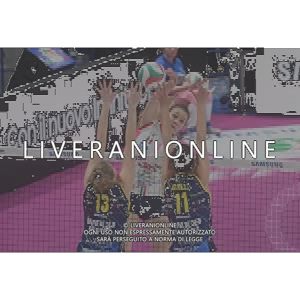 Conegliano - Novara, Finale Coppa Italia 2018 Volley Femminile al PalaDozza di Bologna 18/02/2018 nella foto Anthi Vasilantonaki ©OPTIMAFOTO / AGENZIA ALDO LIVERANI SAS