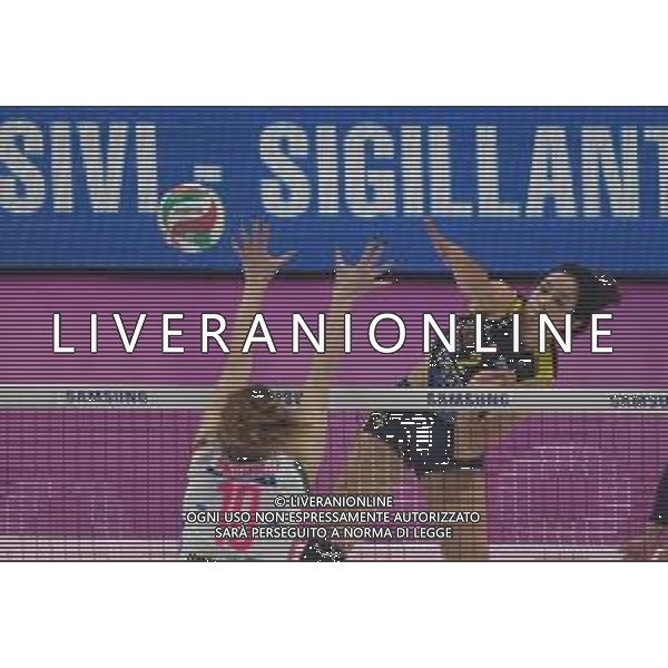 Conegliano - Novara, Finale Coppa Italia 2018 Volley Femminile al PalaDozza di Bologna 18/02/2018 NELLA FOTO BRICIO SAMANTHA ©OPTIMAFOTO / AGENZIA ALDO LIVERANI SAS