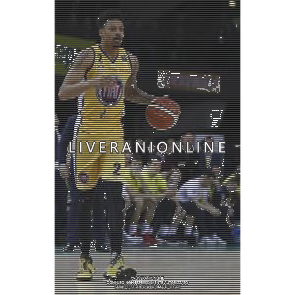 Poste Mobile Final Eight 18/02/2018 Fiat Torino - Germani Basket Brescia nella foto: Garret Diante Maurice ©Claudio Zamagni/Agenzia Aldo Liverani Garret Diante Maurice during Poste Mobile Final Eight Italian Basketball Cup 2018 - Fiat Torino against Germani Basket Brescia at Mandela Forum in Florence, on February 18, 2018 photo credit by Claudio Zamagni/Aldo Liverani Photo Agency / AGENZIA ALDO LIVERANI SAS