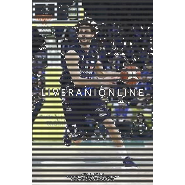 Poste Mobile Final Eight 18/02/2018 Fiat Torino - Germani Basket Brescia nella foto: Vitali Luca ©Claudio Zamagni/Agenzia Aldo Liverani Vitali Luca during Poste Mobile Final Eight Italian Basketball Cup 2018 - Fiat Torino against Germani Basket Brescia at Mandela Forum in Florence, on February 18, 2018 photo credit by Claudio Zamagni/Aldo Liverani Photo Agency / AGENZIA ALDO LIVERANI SAS
