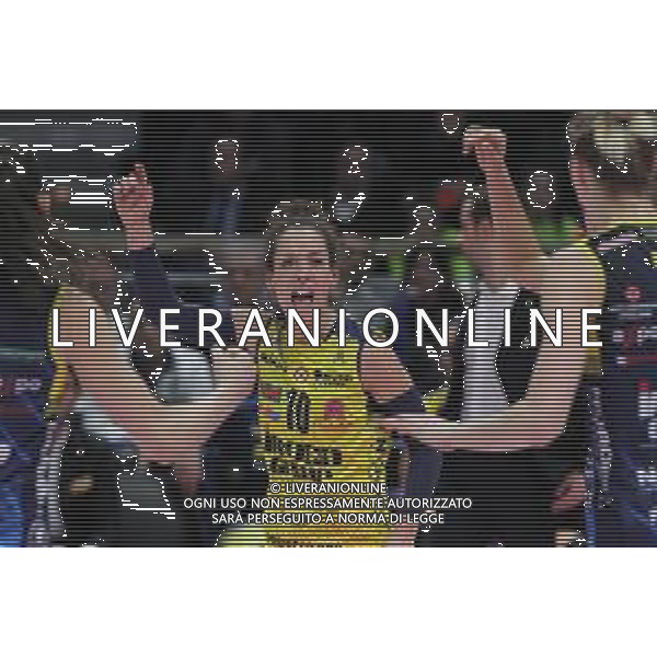 Coppa Italia 2018 Conegliano - Novara - CONEGLIANO Vs NOVARA Finale Coppa Italia 2018 Volley Femminile al PalaDozza di Bologna 18/02/2018 nella foto DE GENNARO MONICA ©SANNA / AGENZIA ALDO LIVERANI SAS