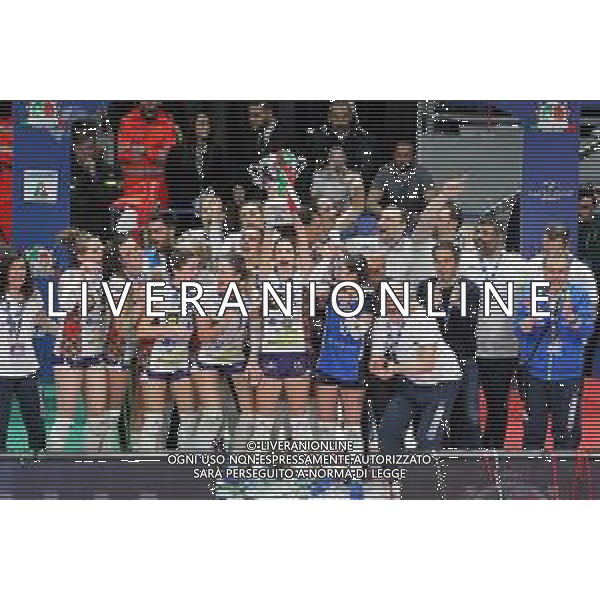 Coppa Italia A2 Mondovi Marignano 18 Febbraio 2018 - Battistelli San Giovanni in Marignano Vs LPM Bam Mondovi\' Finale 21a Coppa Italia di A2 Volley Femminile al PalaDozza di Bologna 18/02/2018 nella foto esultanza e festeggiamenti ©SANNA / AGENZIA ALDO LIVERANI SAS