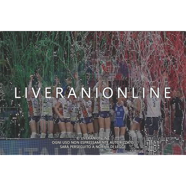 Coppa Italia A2 Mondovi Marignano 18 Febbraio 2018 - Battistelli San Giovanni in Marignano Vs LPM Bam Mondovi\' Finale 21a Coppa Italia di A2 Volley Femminile al PalaDozza di Bologna 18/02/2018 nella foto esultanza e festeggiamenti ©SANNA / AGENZIA ALDO LIVERANI SAS