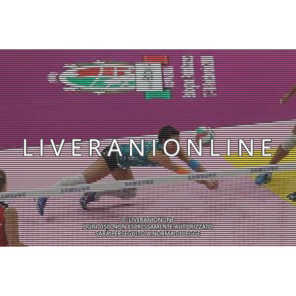agostino silvia lpm bam mondovi contro battistelli san giovanni in marignano finale samsung galaxy coppa italia a2 bologna - Battistelli San Giovanni in Marignano Vs LPM Bam Mondovi\' Finale 21a Coppa Italia di A2 Volley Femminile al PalaDozza di Bologna 18/02/2018 ©SANNA / AGENZIA ALDO LIVERANI SAS