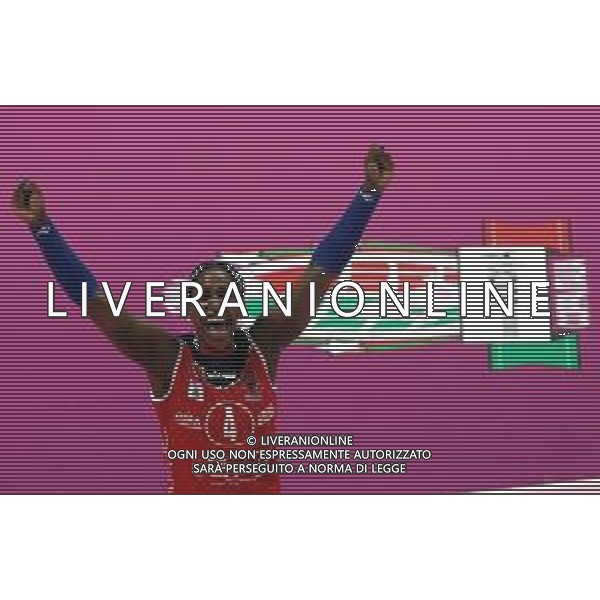 rivero jessica lpm bam mondovi contro battistelli san giovanni in marignano coppa italia a2 bologna - Battistelli San Giovanni in Marignano Vs LPM Bam Mondovi\' Finale 21a Coppa Italia di A2 Volley Femminile al PalaDozza di Bologna 18/02/2018 ©SANNA / AGENZIA ALDO LIVERANI SAS