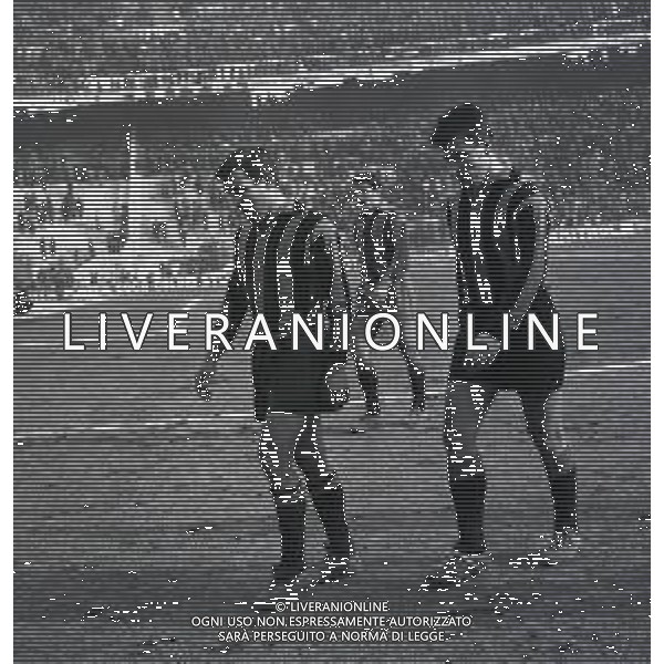 1962-1963 RETROSPETTIVA BENIAMINO DI GIACOMO CALCIATORE CON LA MAGLIA DELL\'INTER AG ALDO LIVERANI SAS