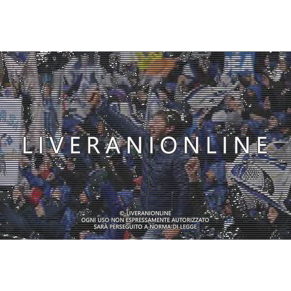 UEFA Europa League 2017/2018 Sedicesimi di Finale Ritorno Reggio Emilia - 22.02.2018 Atalanta-Borussia Dortmund Nella Foto:tifosi atalanta /Ph.Vitez-Ag. Aldo Liverani