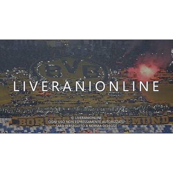 UEFA Europa League 2017/2018 Sedicesimi di Finale Ritorno Reggio Emilia - 22.02.2018 Atalanta-Borussia Dortmund Nella Foto:tifosi borussia /Ph.Vitez-Ag. Aldo Liverani