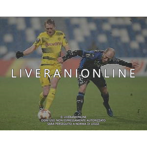 UEFA Europa League 2017/2018 Sedicesimi di Finale Ritorno Reggio Emilia - 22.02.2018 Atalanta-Borussia Dortmund Nella Foto:Masiello Andrea - Schurrle Andre /Ph.Vitez-Ag. Aldo Liverani