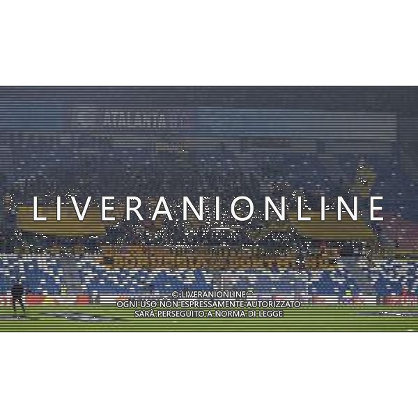 UEFA Europa League 2017/2018 Sedicesimi di Finale Ritorno Reggio Emilia - 22.02.2018 Atalanta-Borussia Dortmund Nella Foto:Tifosi Borussia Dortmund /Ph.Vitez-Ag. Aldo Liverani