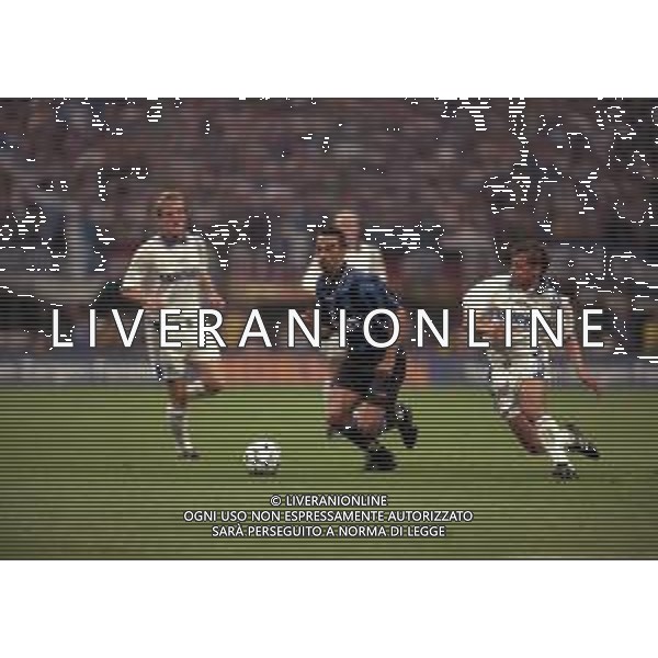 21-05-1997 MILANO FINALE DI COPPA UEFA INTER SHALKE 04 1-0 DOPO I RIGORI 4-1 NELLA FOTO YOURI DJORKAEFF AG ALDO LIVERANI SAS