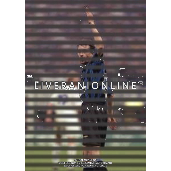 21-05-1997 MILANO FINALE DI COPPA UEFA INTER SHALKE 04 1-0 DOPO I RIGORI 4-1 NELLA FOTO MAURIZIO GANZ AG ALDO LIVERANI SAS