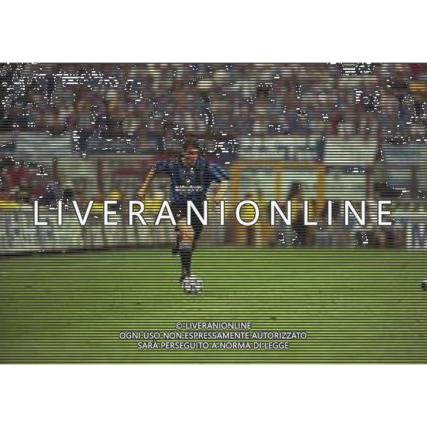 21-05-1997 MILANO FINALE DI COPPA UEFA INTER SHALKE 04 1-0 DOPO I RIGORI 4-1 NELLA FOTO JAVIER ZANETTI AG ALDO LIVERANI SAS