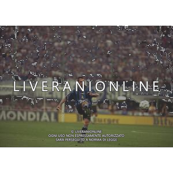 21-05-1997 MILANO FINALE DI COPPA UEFA INTER SHALKE 04 1-0 DOPO I RIGORI 4-1 NELLA FOTO YOURI DJORKAEFF AG ALDO LIVERANI SAS