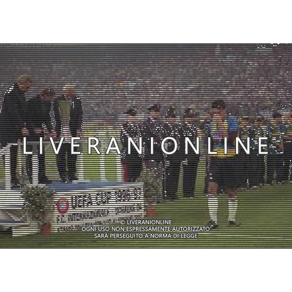 21-05-1997 MILANO FINALE DI COPPA UEFA INTER SHALKE 04 1-0 DOPO I RIGORI 4-1 NELLA FOTO GIANLUCA PAGLIUCA AG ALDO LIVERANI SAS